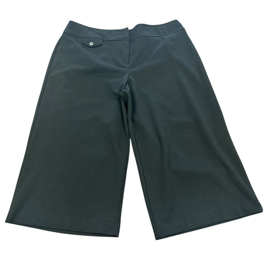 NY&CO BLACK WIDE LEG CAPRIS 164 SOME PILING LARGE