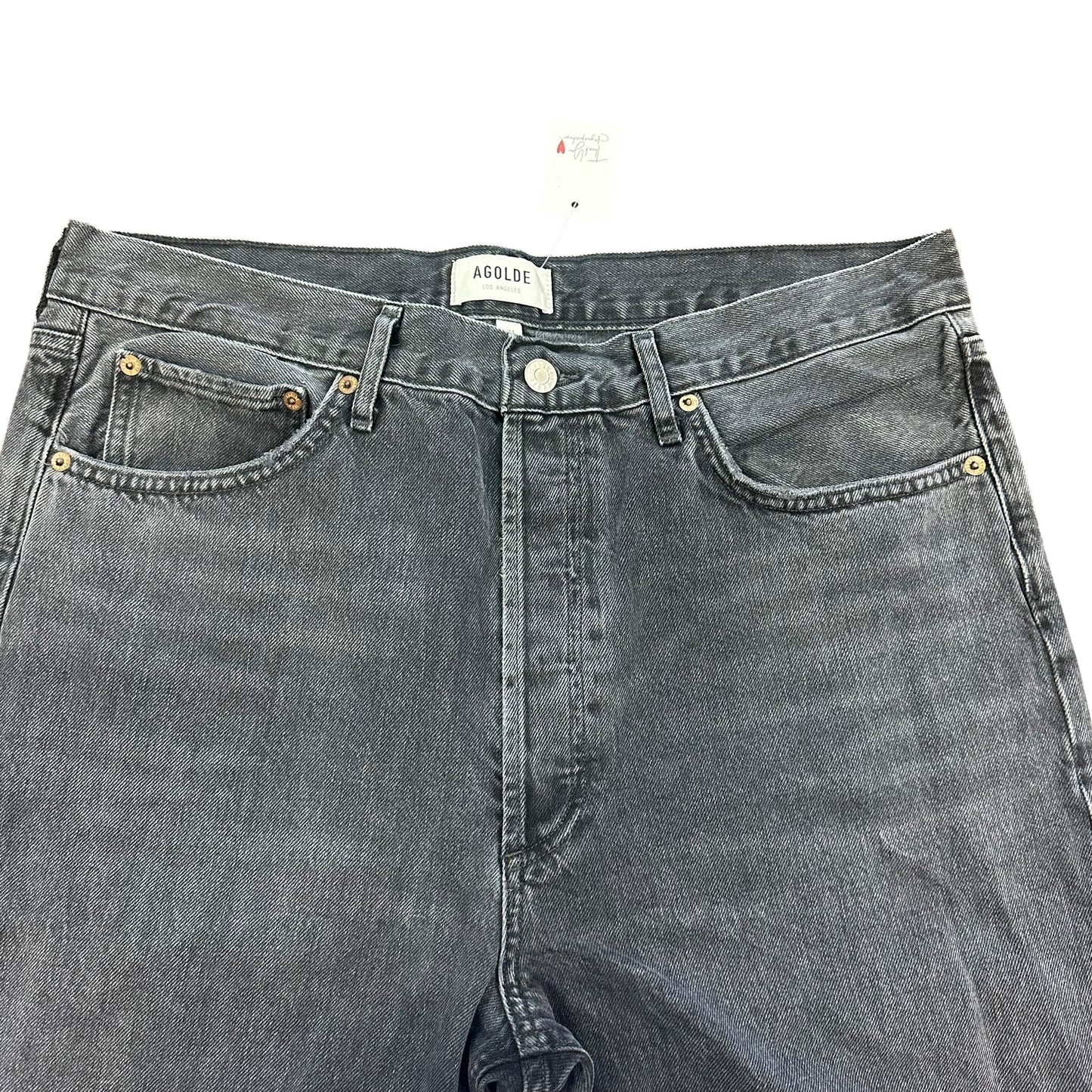 AGOLDE BLACK JEANS 26 Sz 31