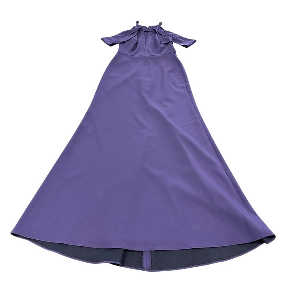 BCBG PURPLE FULL LENGTH FORMAL DRESS 100 Sz 6