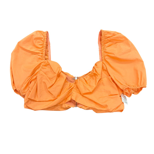EMORY PARK ORANGE CROP TOP 100  MEDIUM  $4.99
