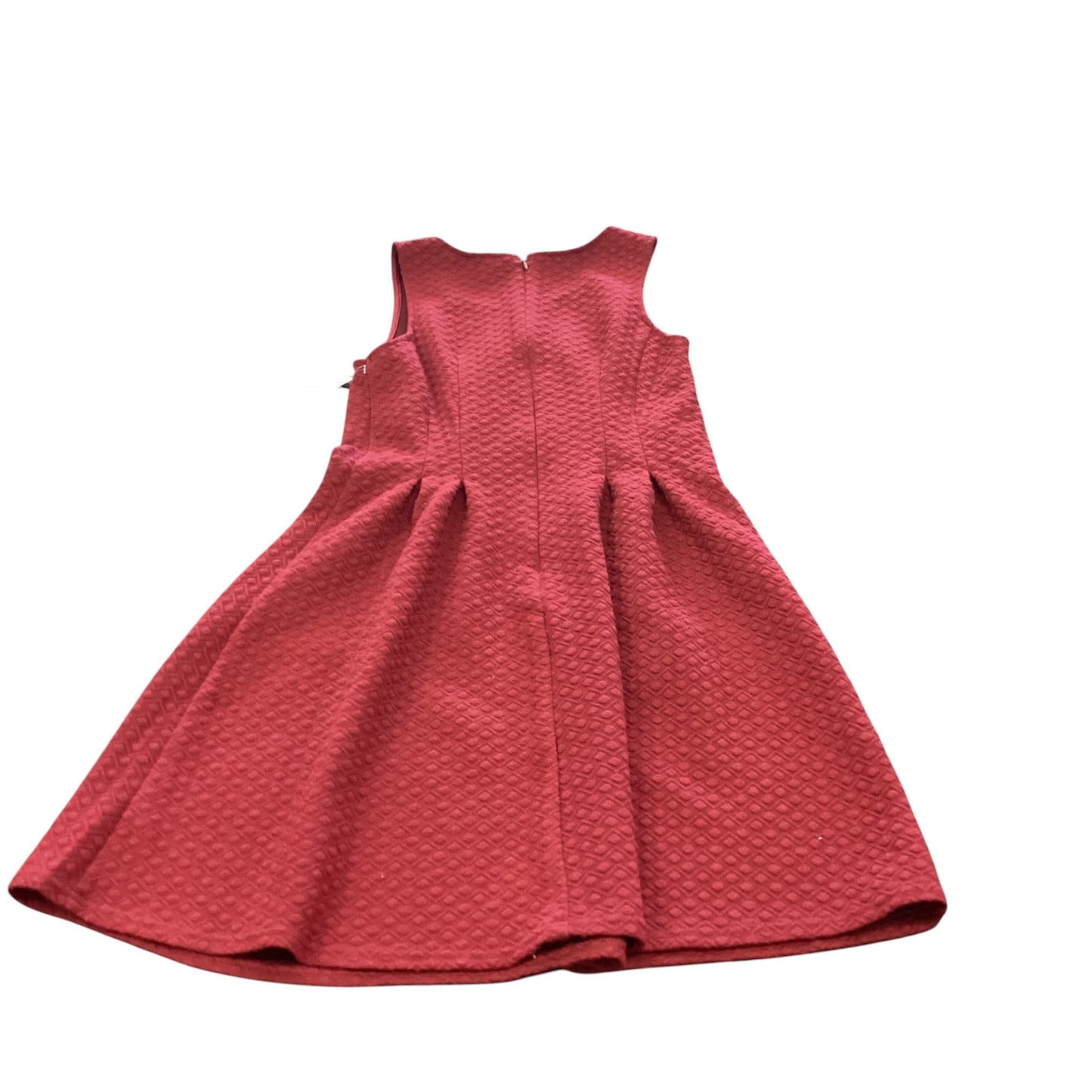 BLUE RAIN MAROON FIT FLARE DRESS 238 XS