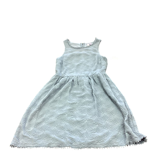 ALYA LIGHT BLUE FIT FLARE DRESS 238 SMALL