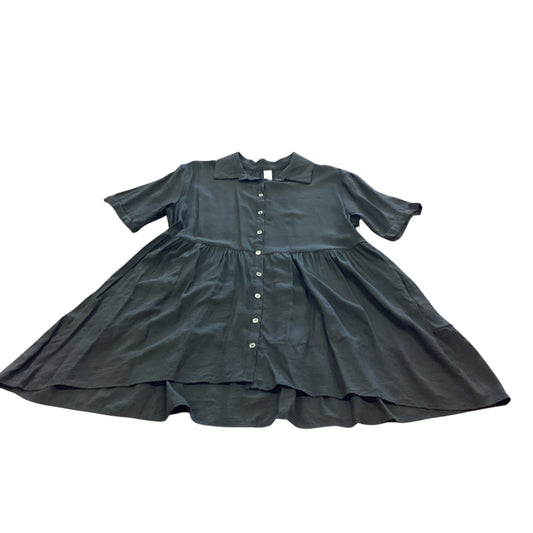 B BLACK TIERED DRESS 217 SMALL