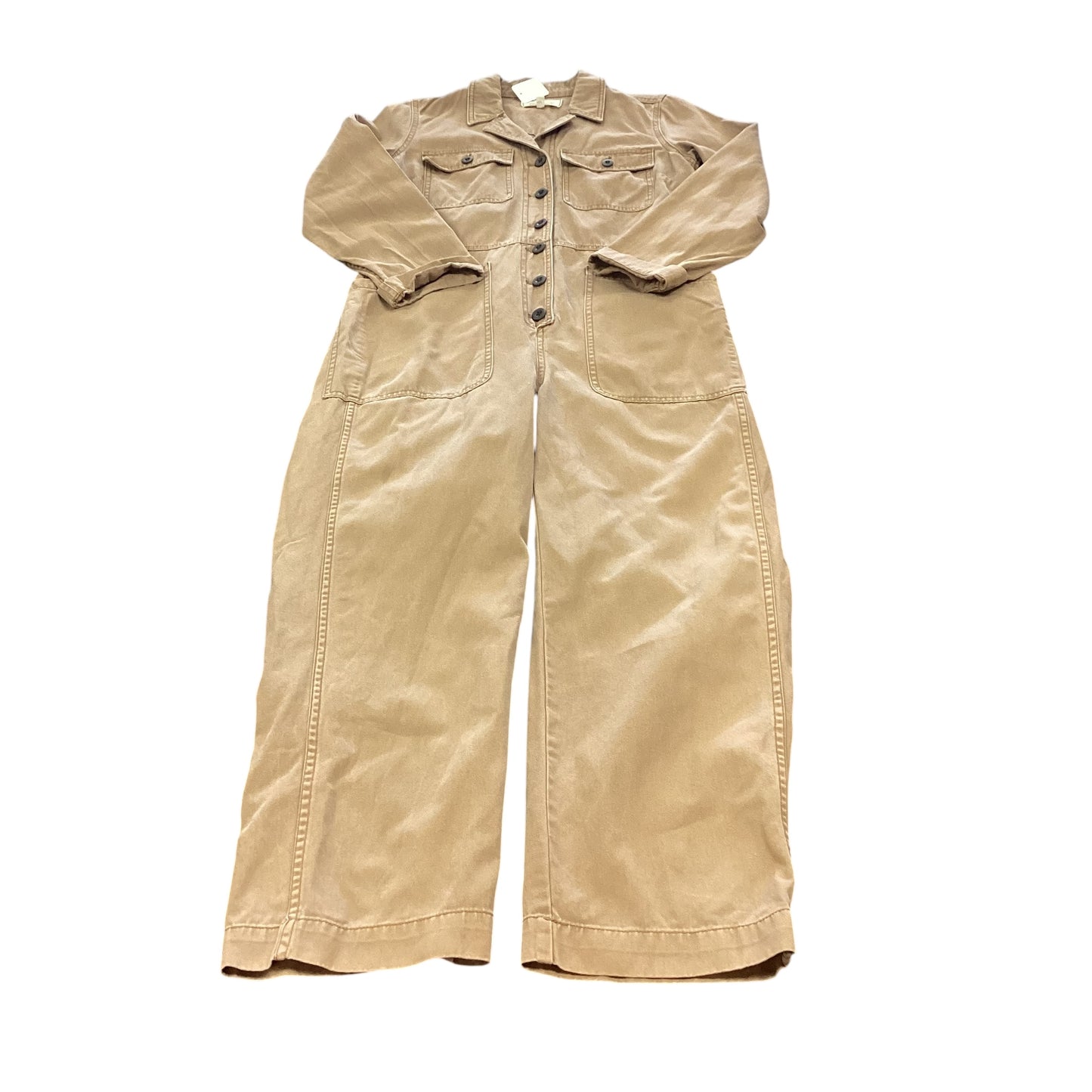 MADEWELL BROWN JUMPSUIT SMALL