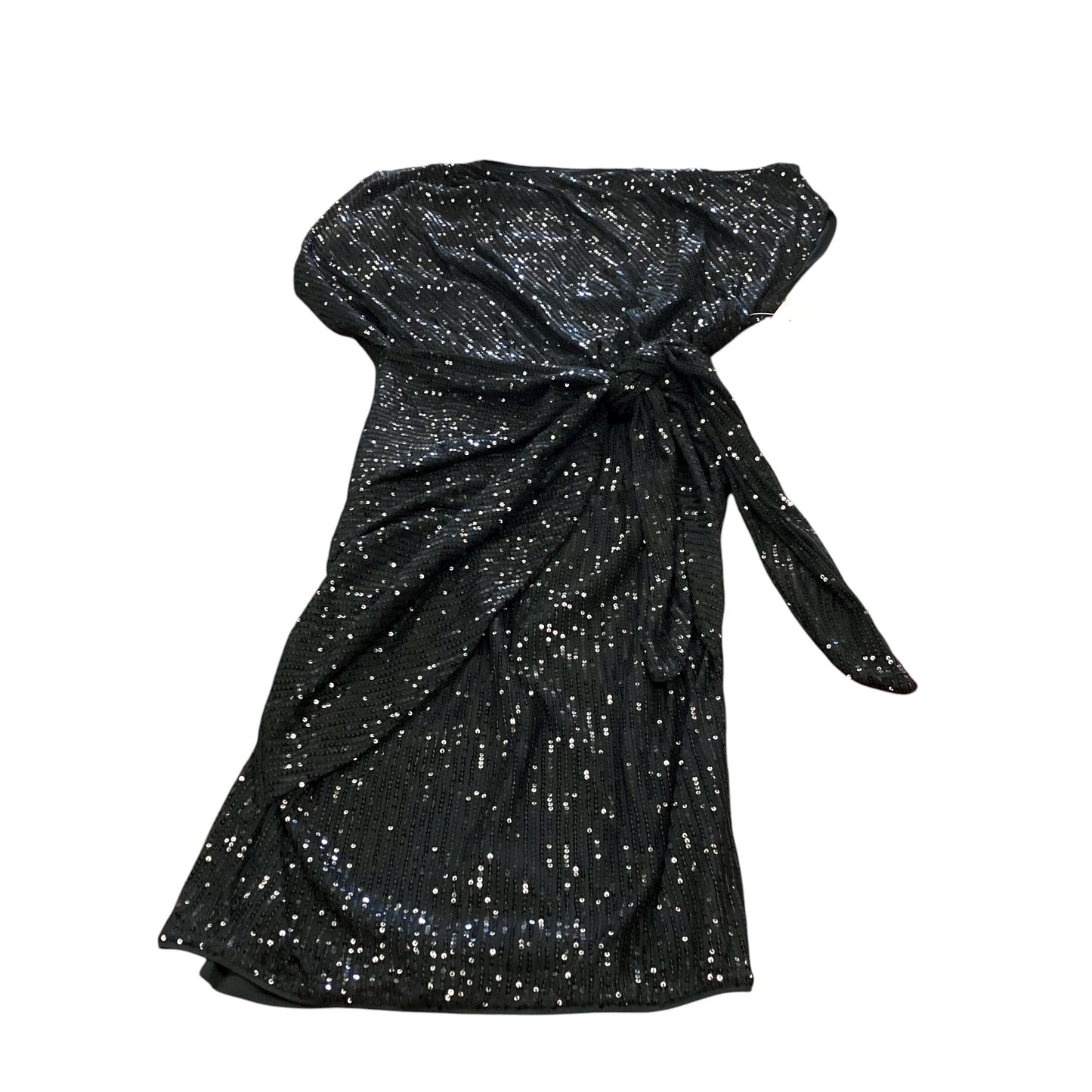 GRACE KARIN BLACK SEQUINS DRESS NWT SMALL