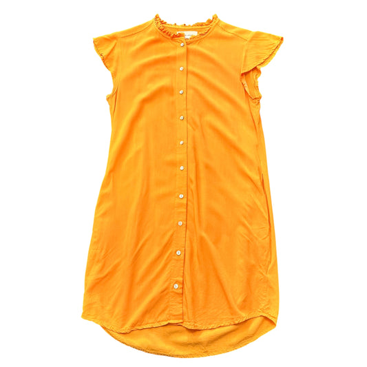 DEAR JOHN ORANGE BUTTON UP DRESS 52 XS