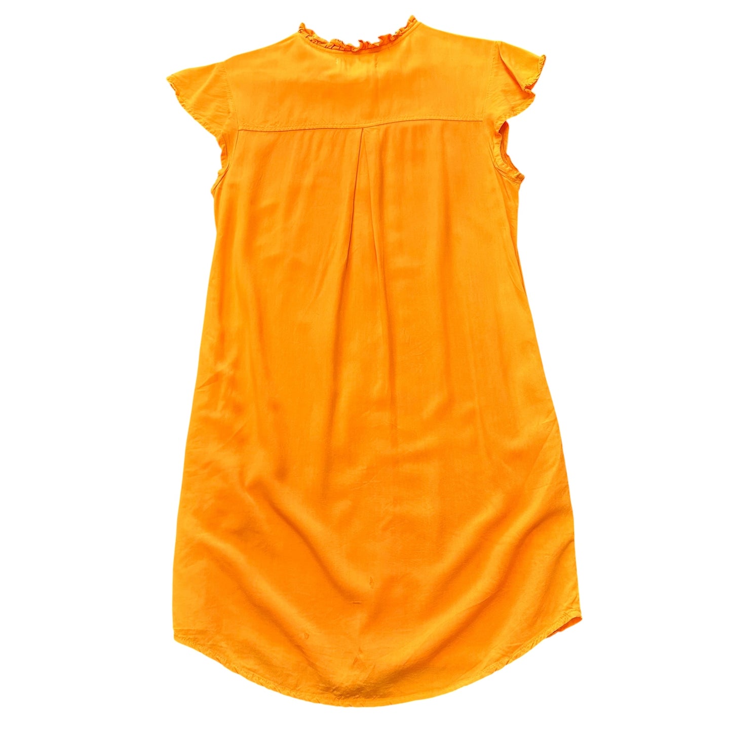 DEAR JOHN ORANGE BUTTON UP DRESS 52 XS