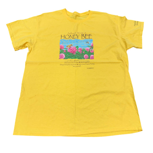 HONEY BEE YELLOW T-SHIRT 139 MEDIUM