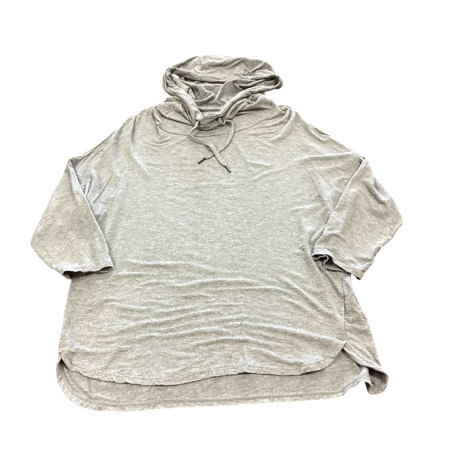 AVIA GRAY HOODIE TUNIC LENGTH 217 SMALL