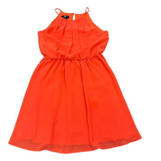 IZ BYER ORANGE DRESS 87 MEDIUM