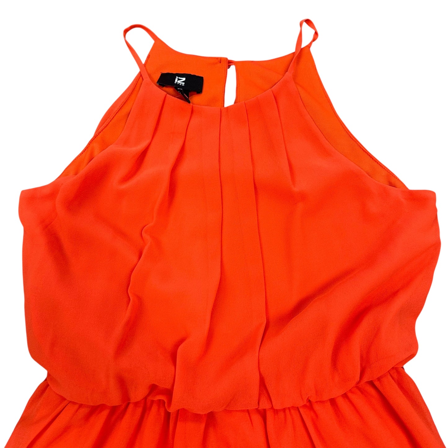 IZ BYER ORANGE DRESS 87 MEDIUM