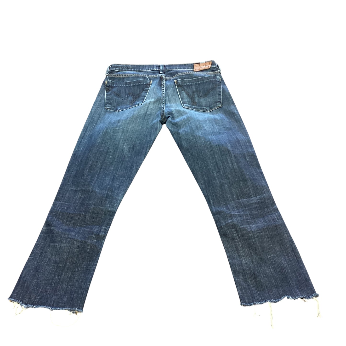 CITIZENS OF HUMANITY LOW RISE STRAIGHT LEG BLUE JEANS SZ. 26