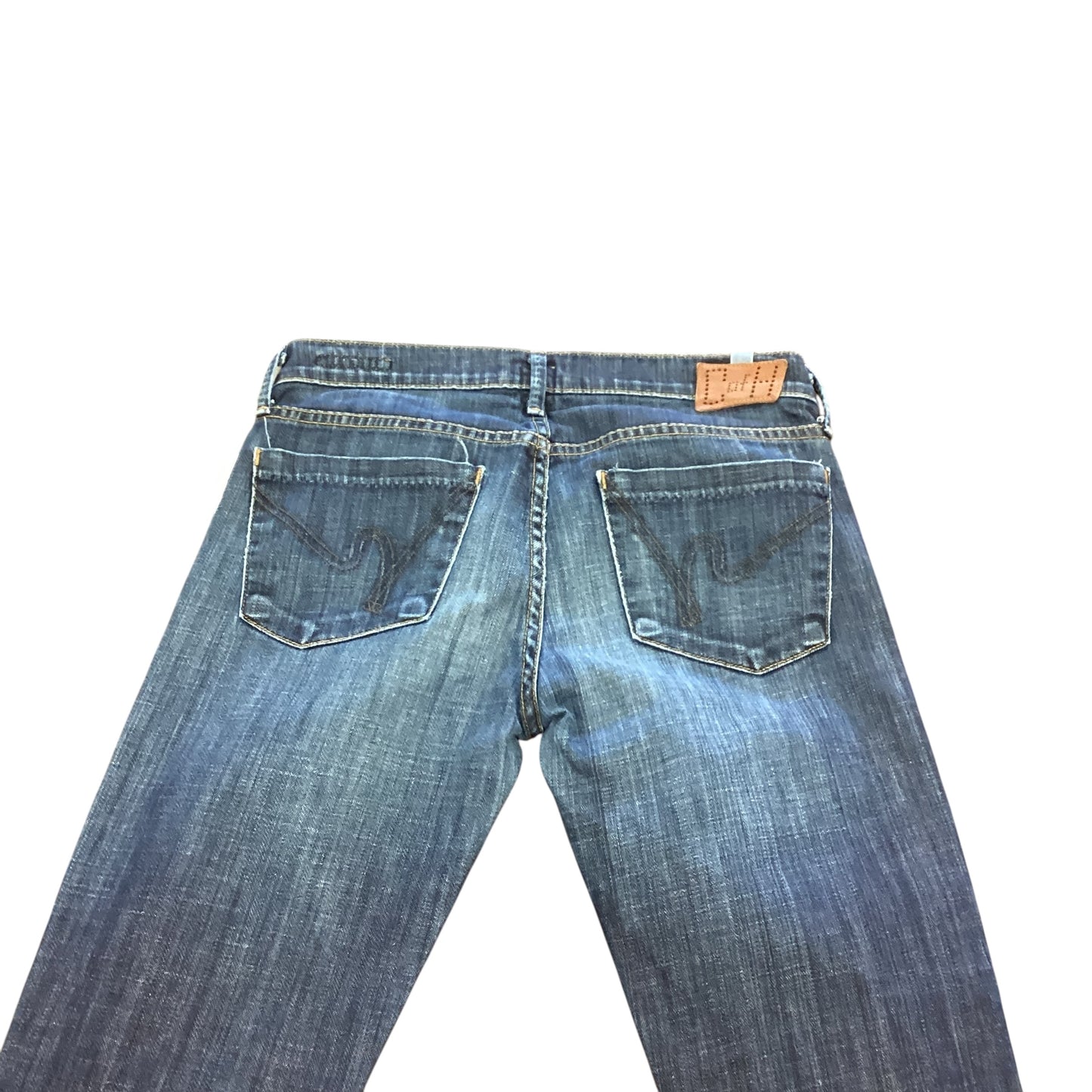 CITIZENS OF HUMANITY LOW RISE STRAIGHT LEG BLUE JEANS SZ. 26