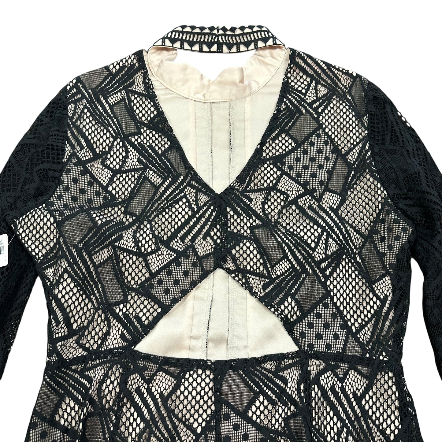 GIANNI BINI BLACK LACE DRESS 122 NWT $129 SZ 10