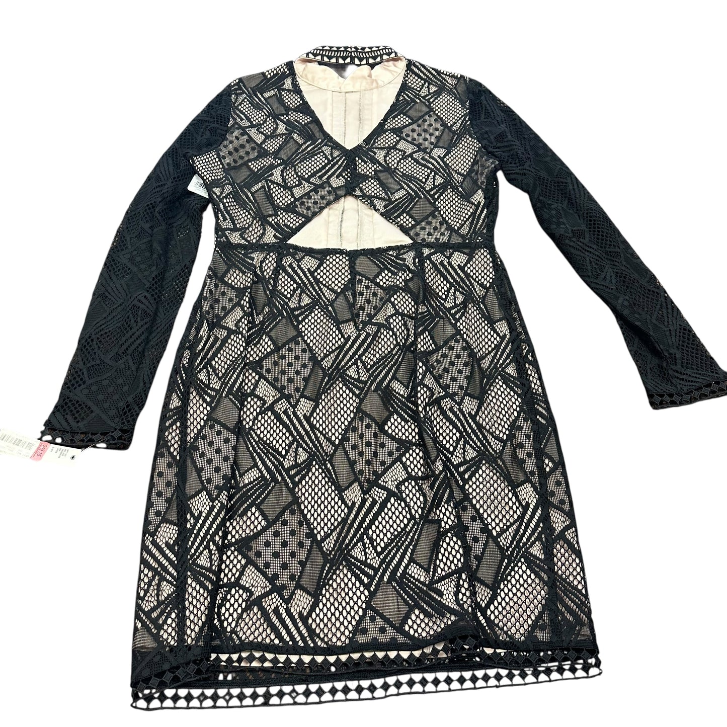 GIANNI BINI BLACK LACE DRESS 122 NWT $129 SZ 10