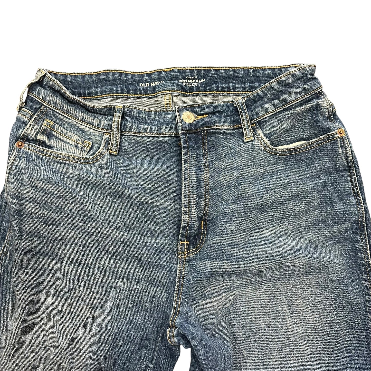 OLD NAVY HIGH RISE VINTAGE SLIM JEANS 39 SZ 8