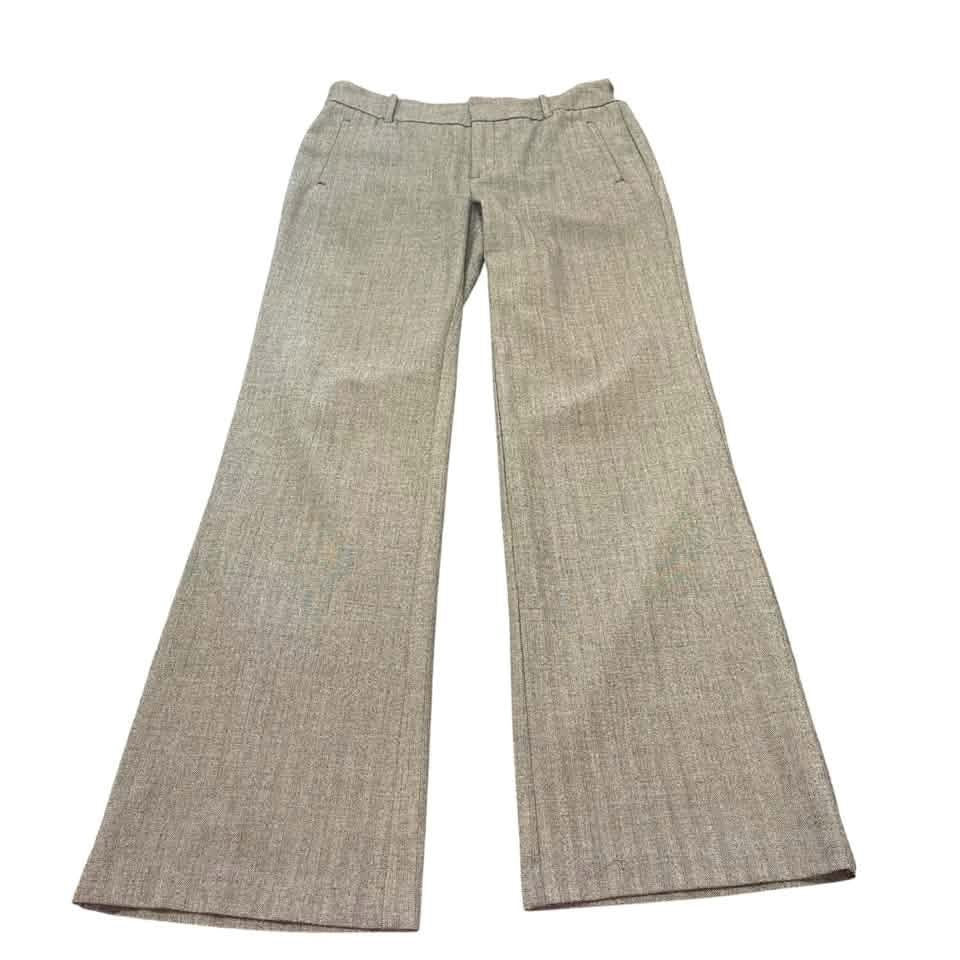 DOCKERS GRAY PIN STRIPE TROUSERS 112  SZ 10