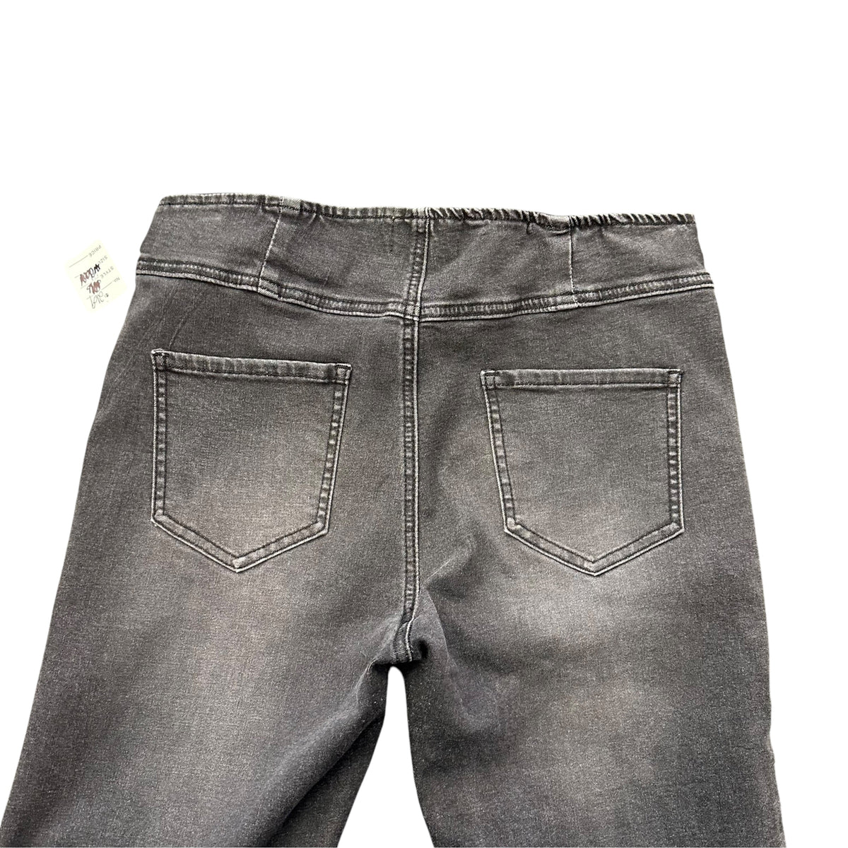 BLANK PAIGE BLACK PULL ON FLARE JEANS 269 LARGE