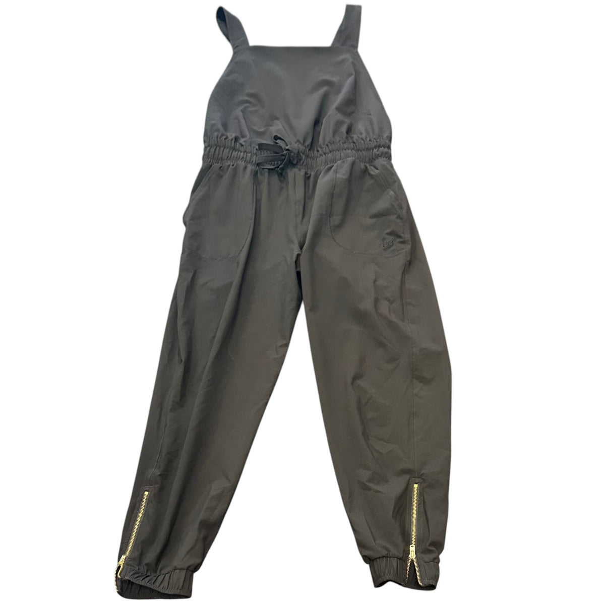 ALBION BLACK OVERALLS JUMPSUIT 100 SMALL