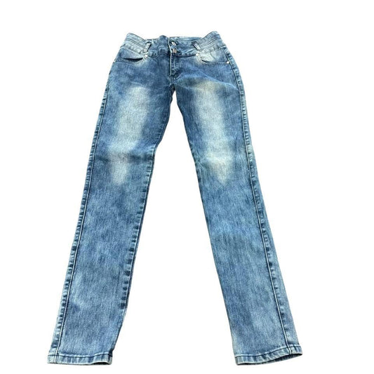 DIAMANTÉ SKINNY JEANS SZ 7