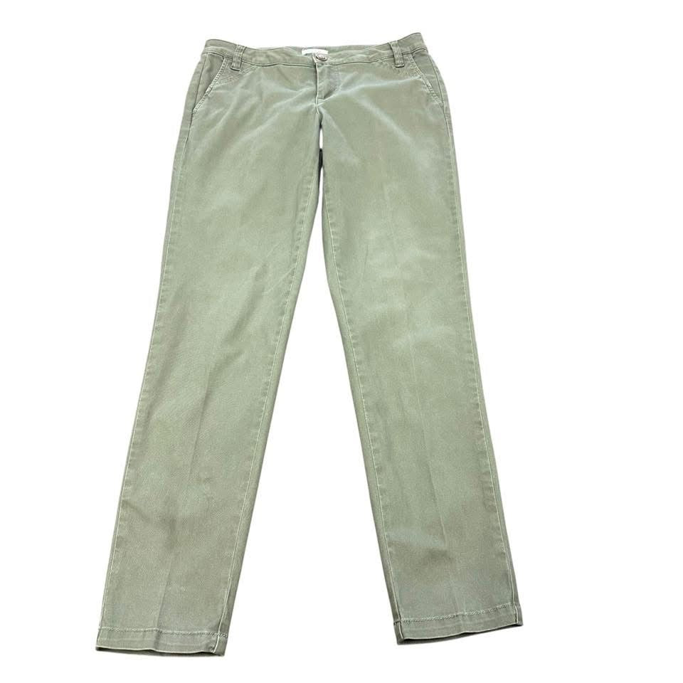 MAURICES GREEN CHINO PANTS 228 Sz 6