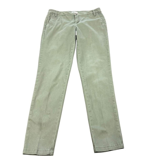 MAURICES GREEN CHINO PANTS 228 Sz 6