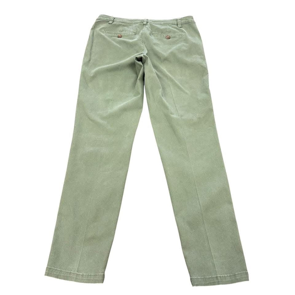 MAURICES GREEN CHINO PANTS 228 Sz 6