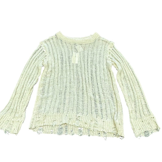 MOON RIVER BEIGE SWEATER SMALL NWOT