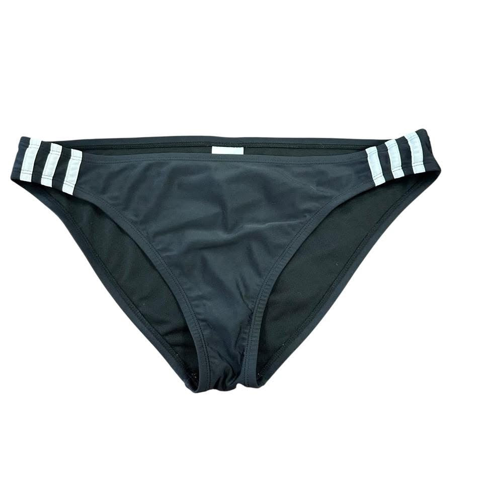 ADIDAS BLACK BIKINI BOTTOMS 178 LARGE