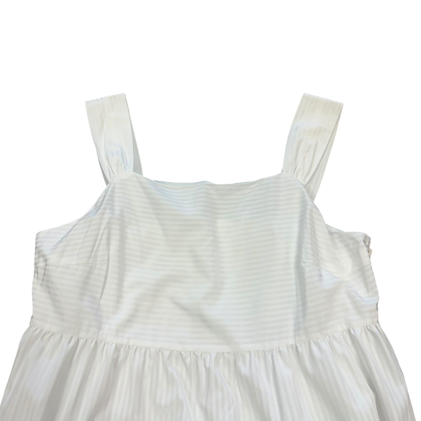 ANDREE BY UNIT WHITE TIERED DRESS SMALL