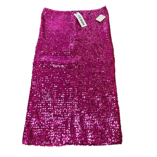 STEVE MADDEN NWT PINK SEQUINS DRESS LARGE