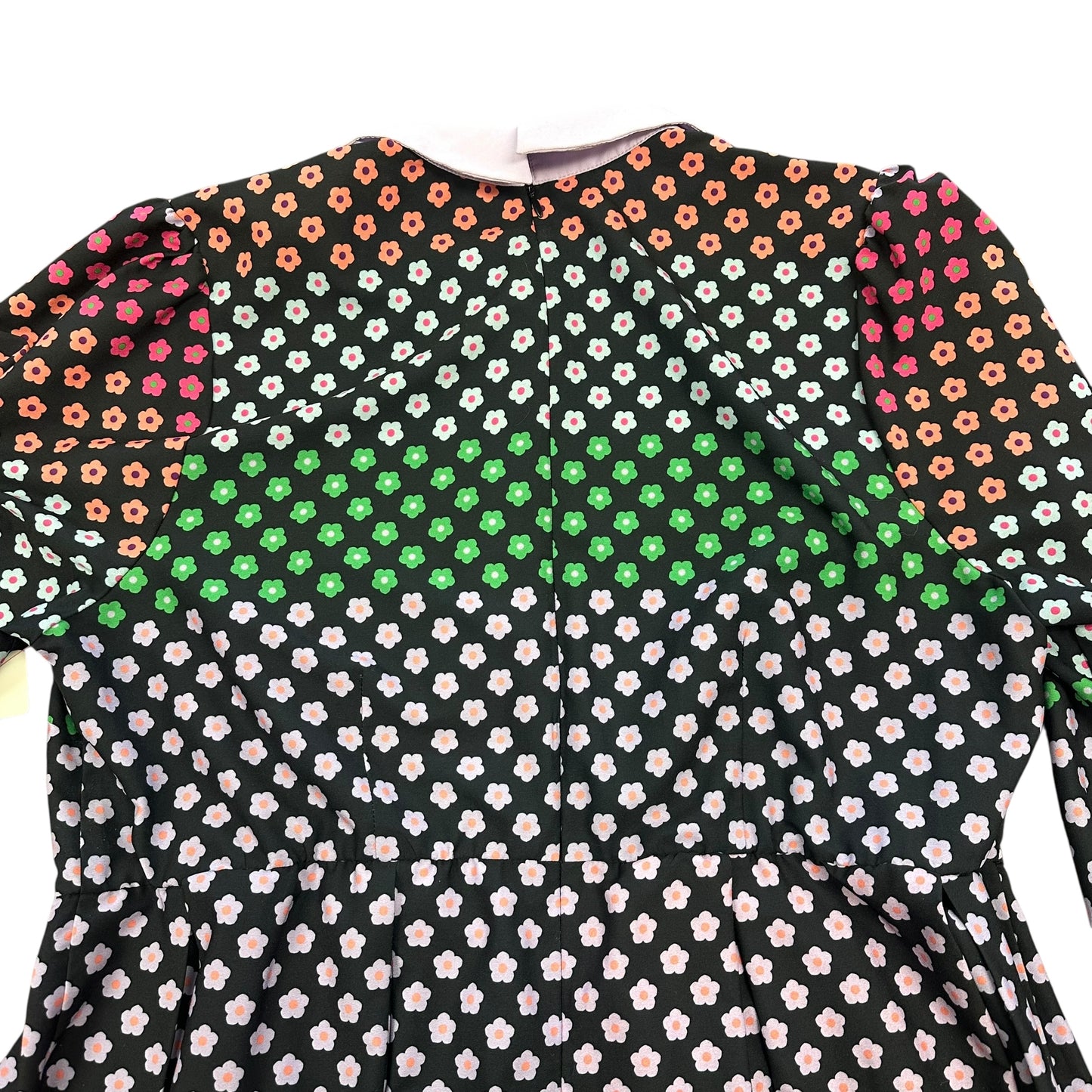 ELOQUII NAVY COLORFUL FLORAL DRESS SZ 16