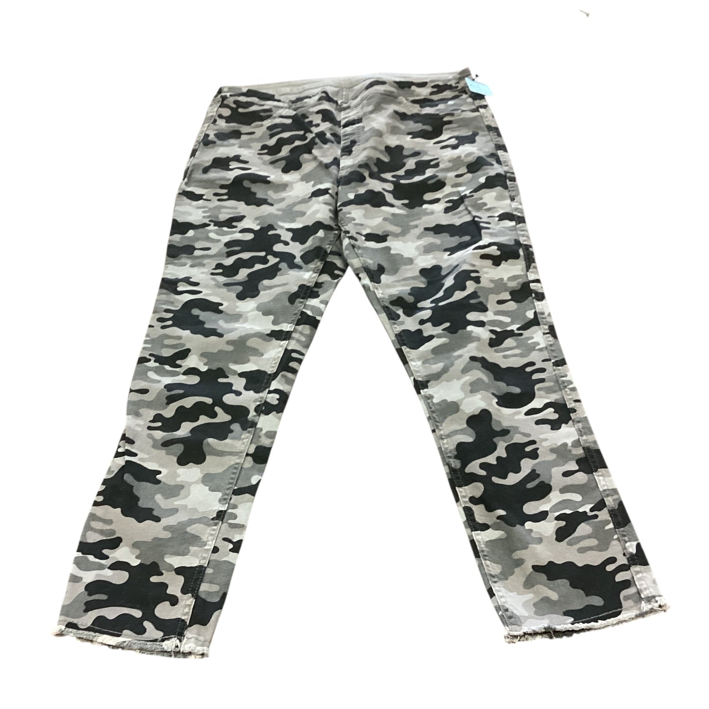 DG2 REVERSIBLE GRAY CAMOUFLAGE PANTS 95 NWT XL