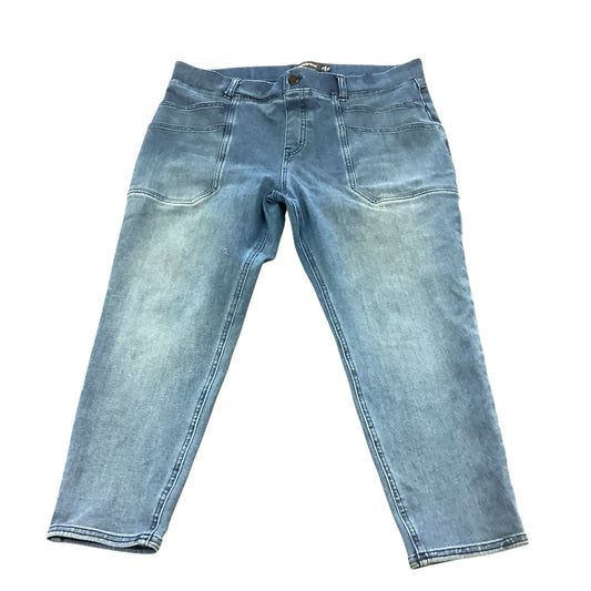 BETABRAND PULL ON ANKLE JEANS 100 XL SHORT