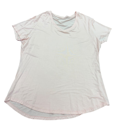 ZYIA LIGHT PEACH ATHLETIC TOP 123 XL