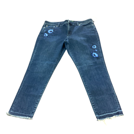 RALPH LAUREN EMBROIDERED JEANS 111 Sz 14