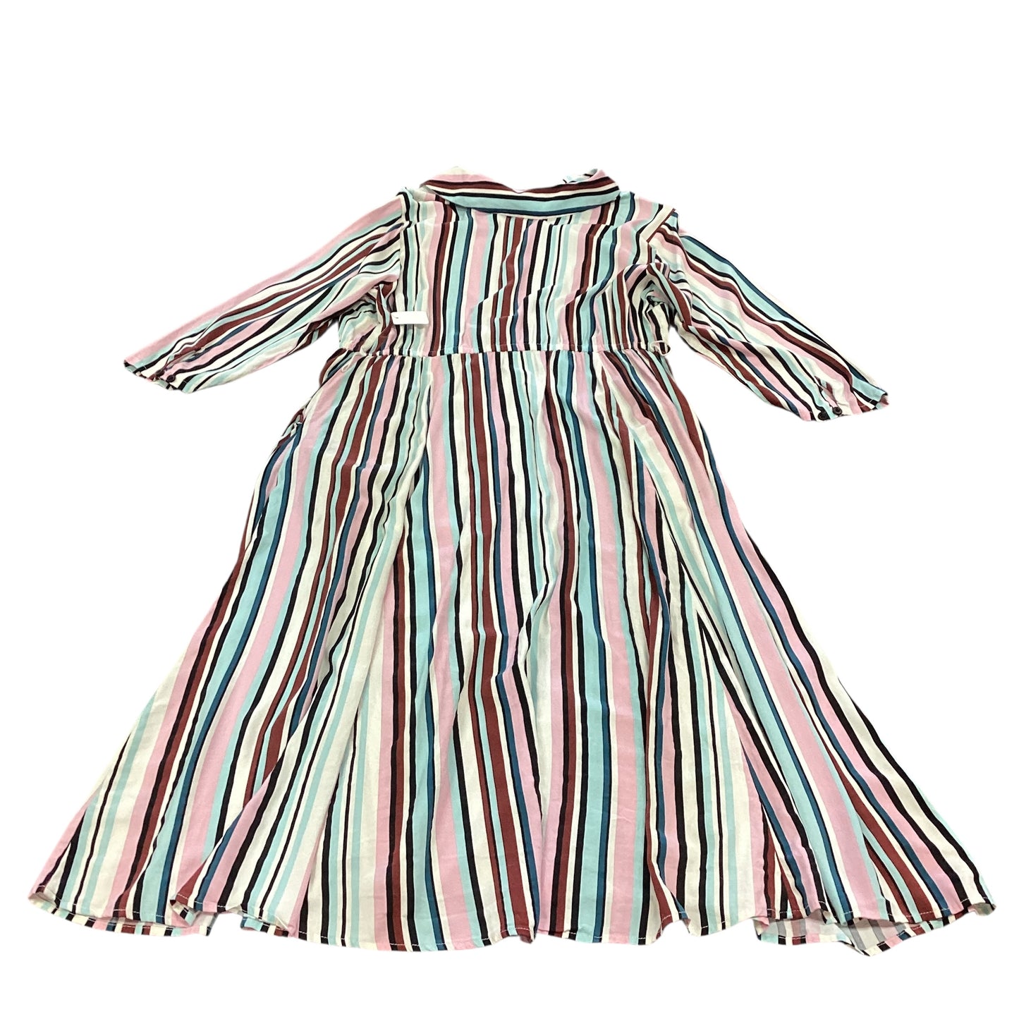 TORRID STRIPED BUTTON UP DRESS 56 1X