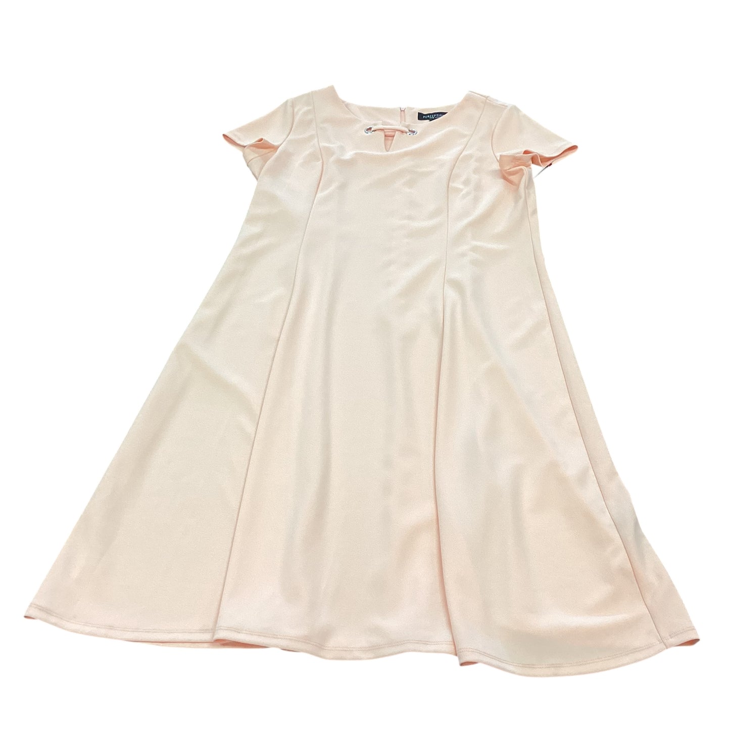 PERCEPTIONS PEACH DRESS 219 Sz 14