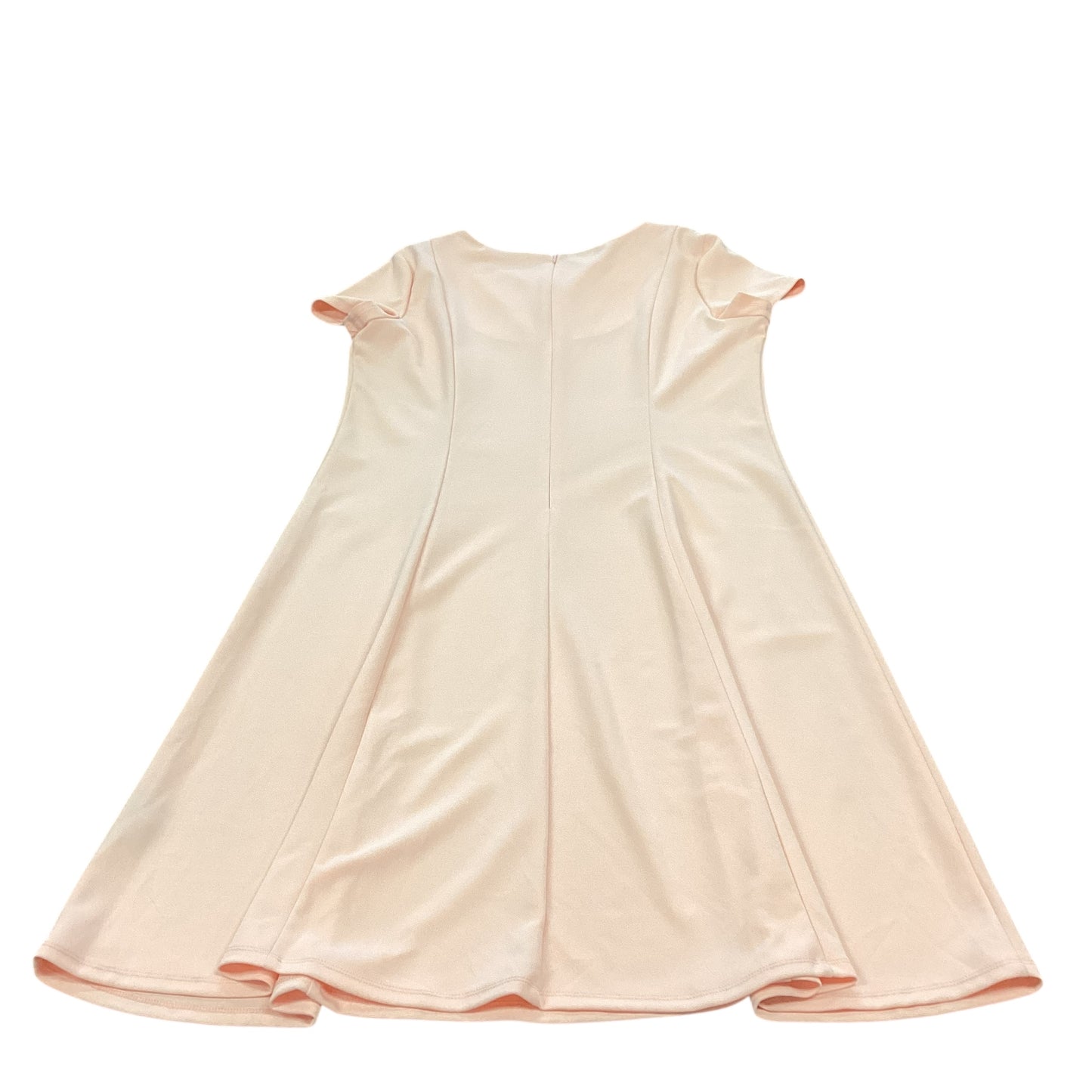 PERCEPTIONS PEACH DRESS 219 Sz 14