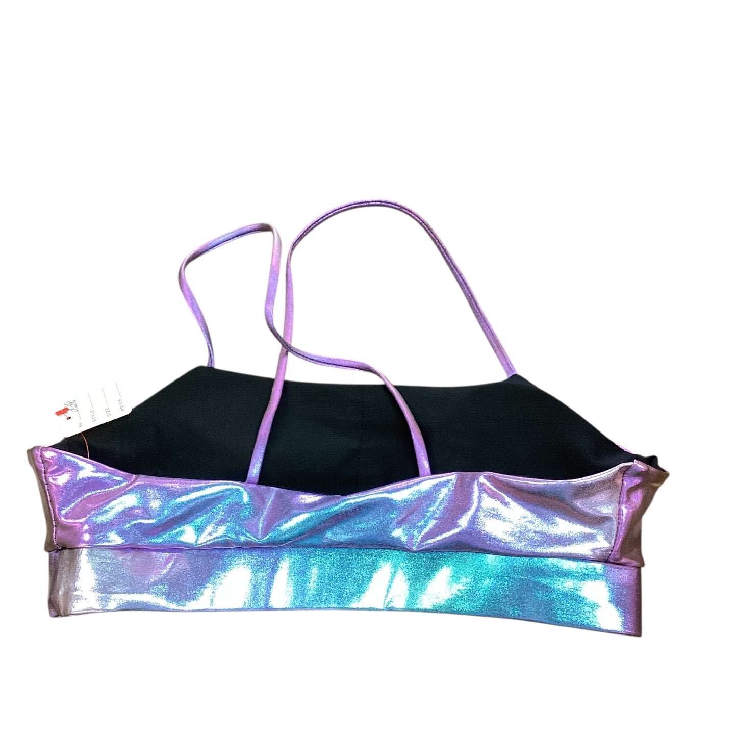 SHEIN CURVE METALLIC BRALETTE 228 XL