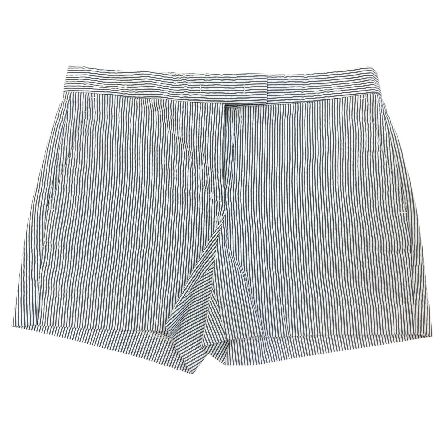 ANN TAYLOR STRIPED SEERSUCKER SHORTS 6 Sz 6