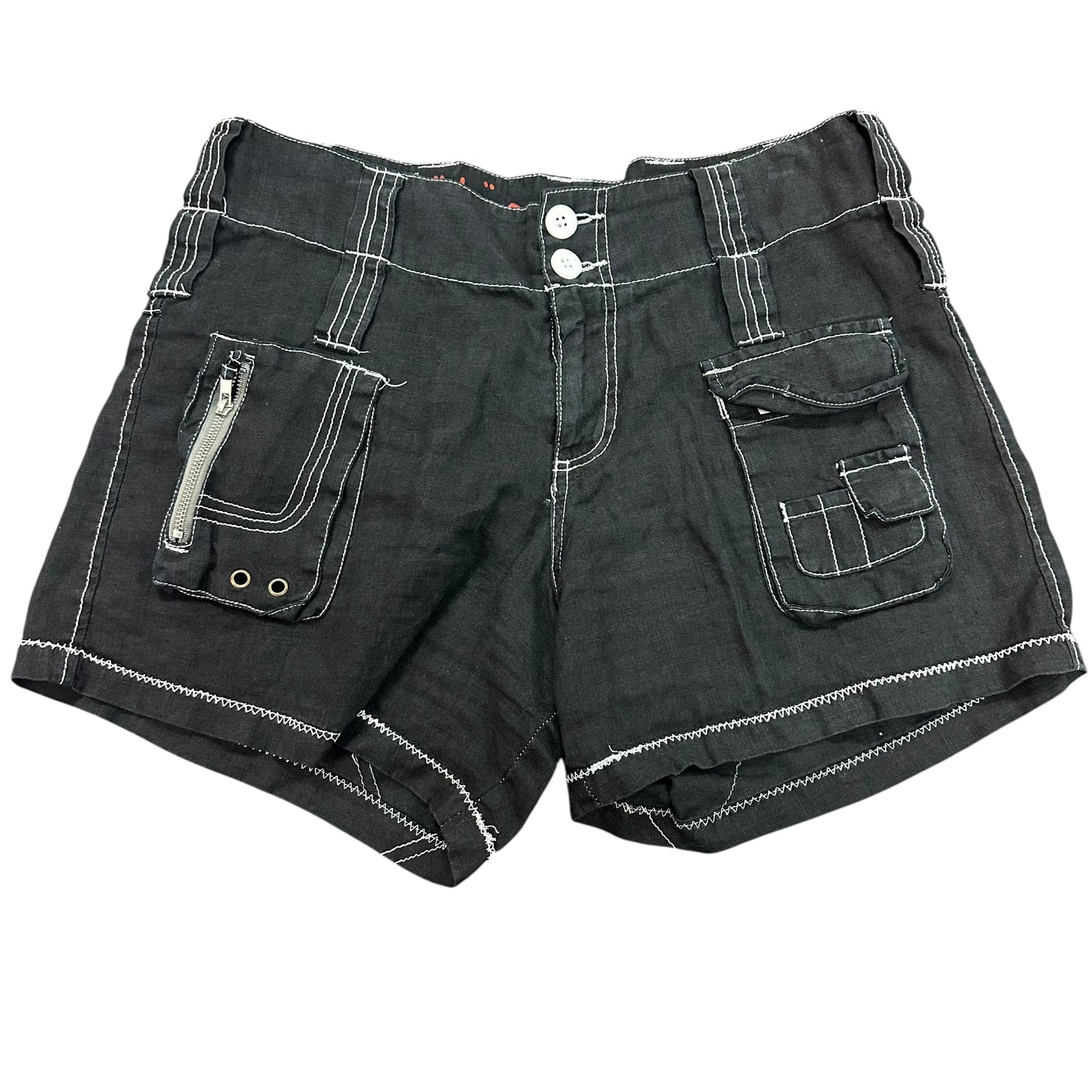PETE & GRETA BLACK SHORTS 13 Sz 2