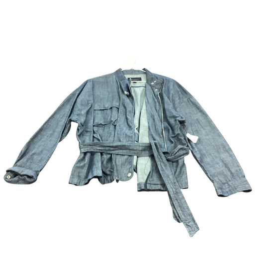 BANANA REPUBLIC DENIM BELTED JACKET 217 XL