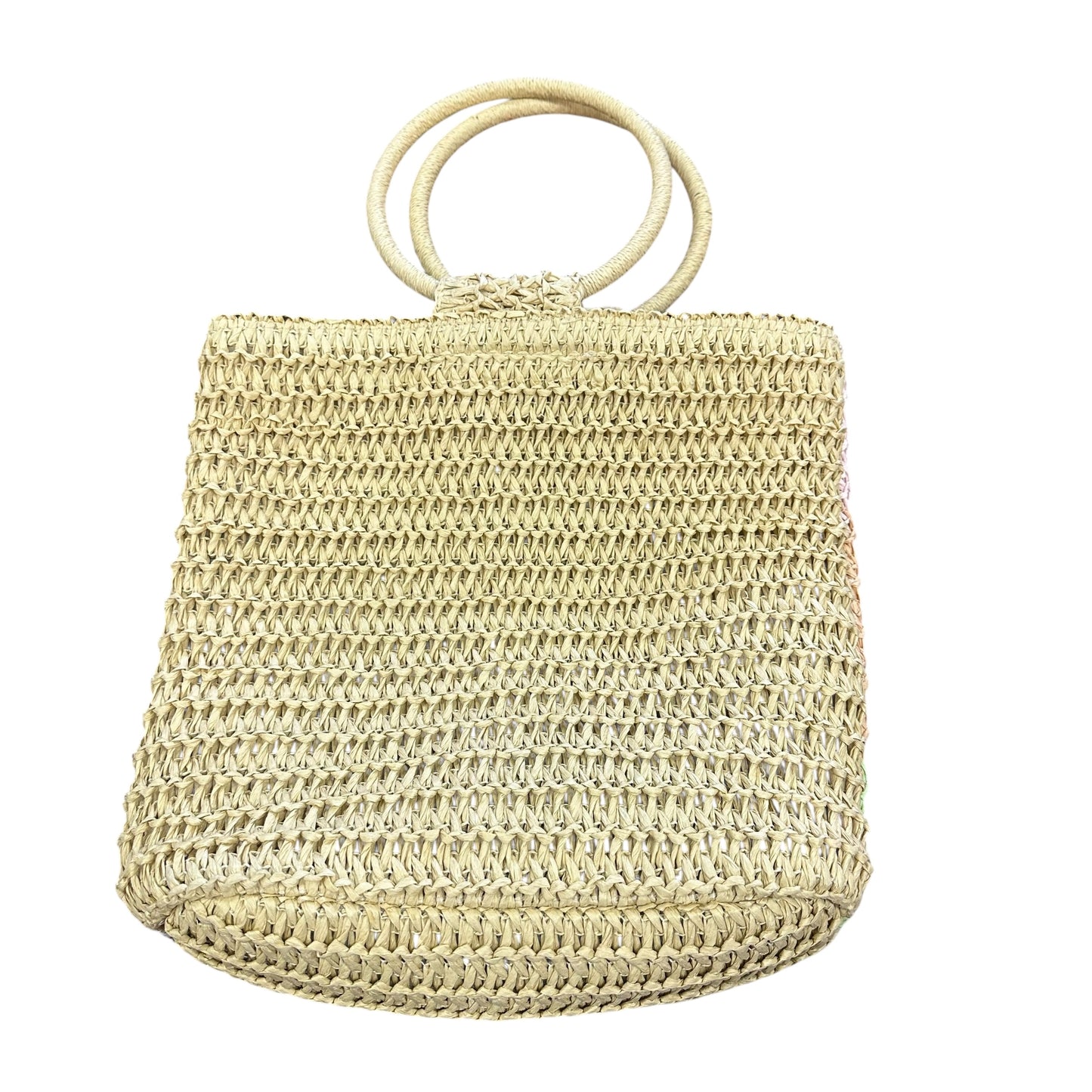 COLORFUL STRAW BAG 100