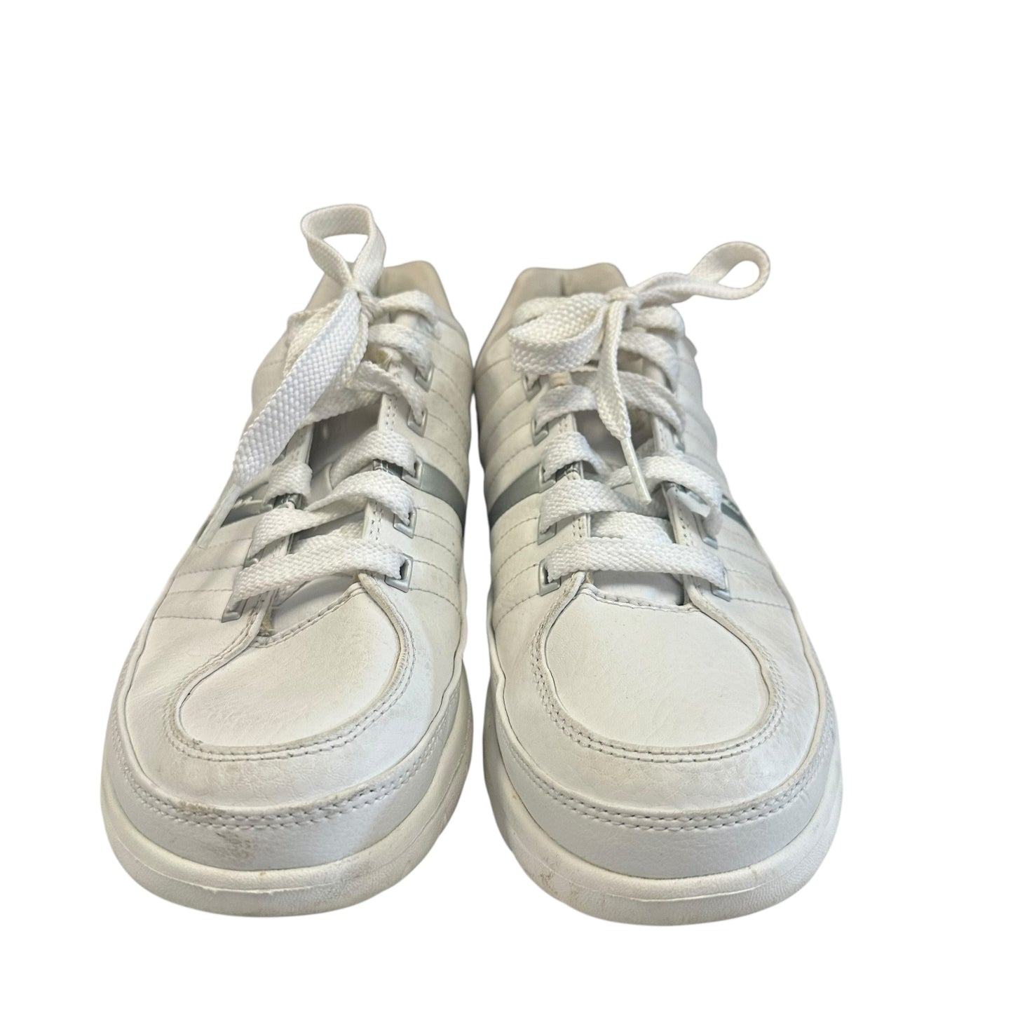 K SWISS WHITE ‘VARSITY’ SNEAKERS 143 Sz 7