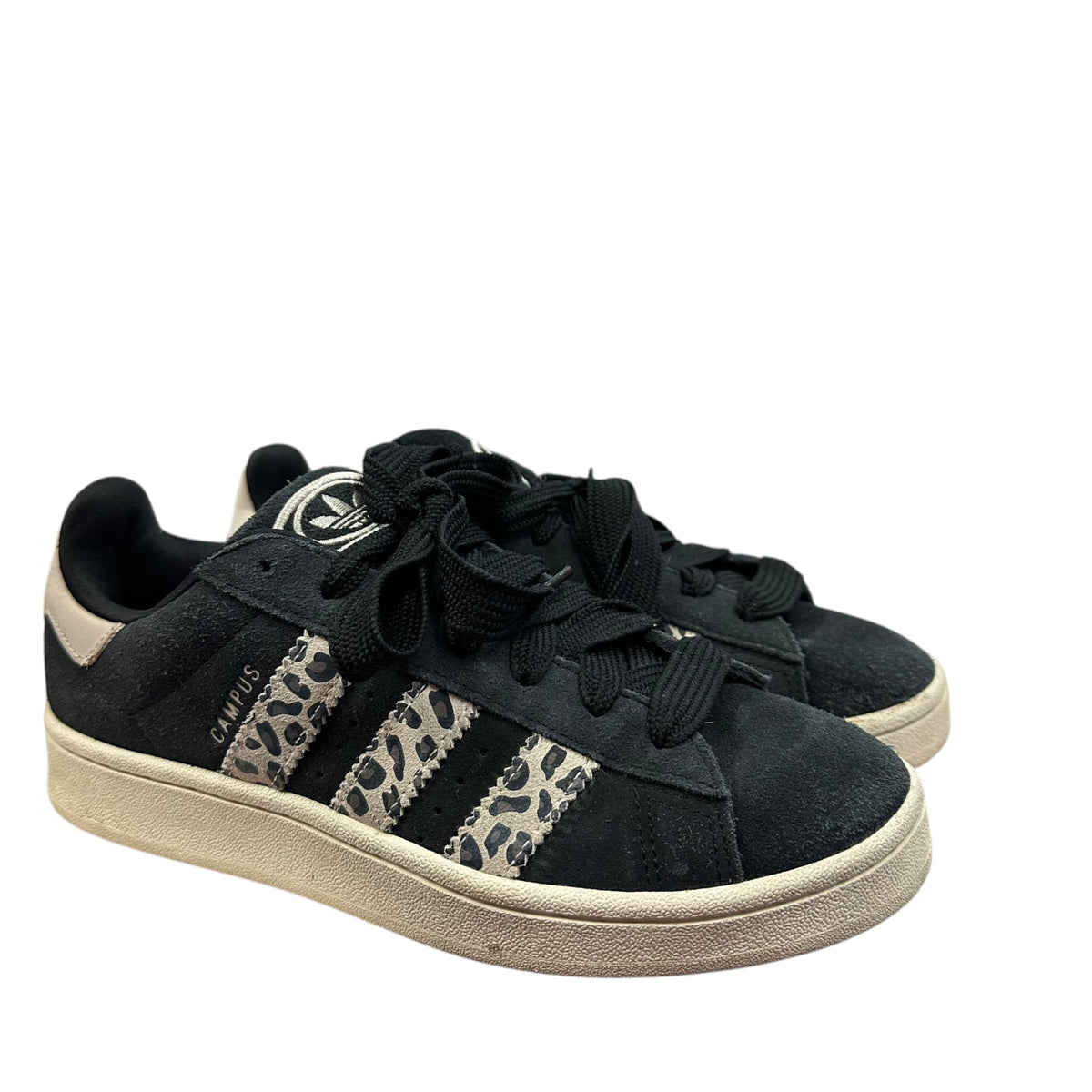 ADIDAS WOMENS CAMPUS 00S BLACK LEOPARD 282 SZ 9.5