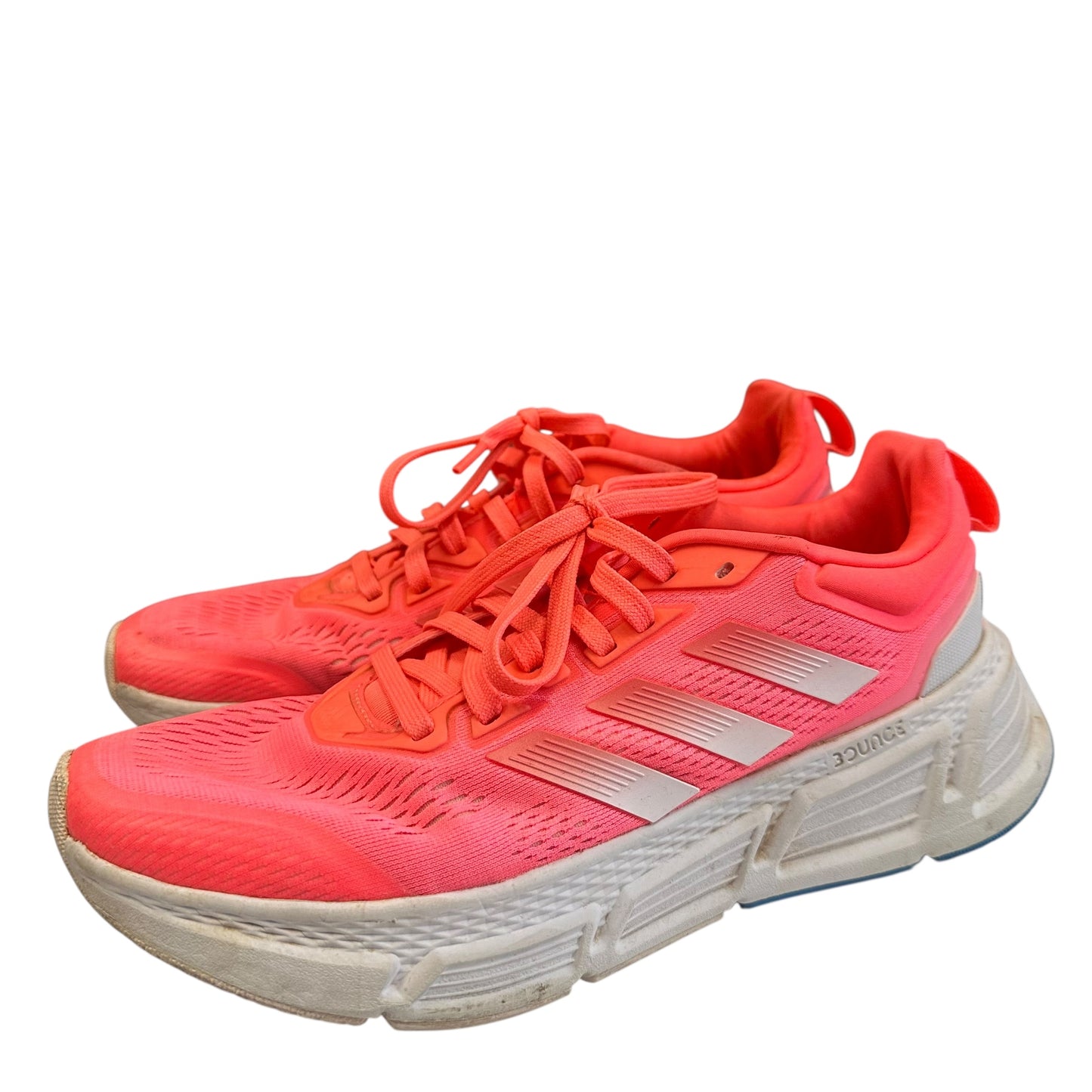 ADIDAS QUESTAR ACID RED SNEAKERS 143 GUC SZ 9