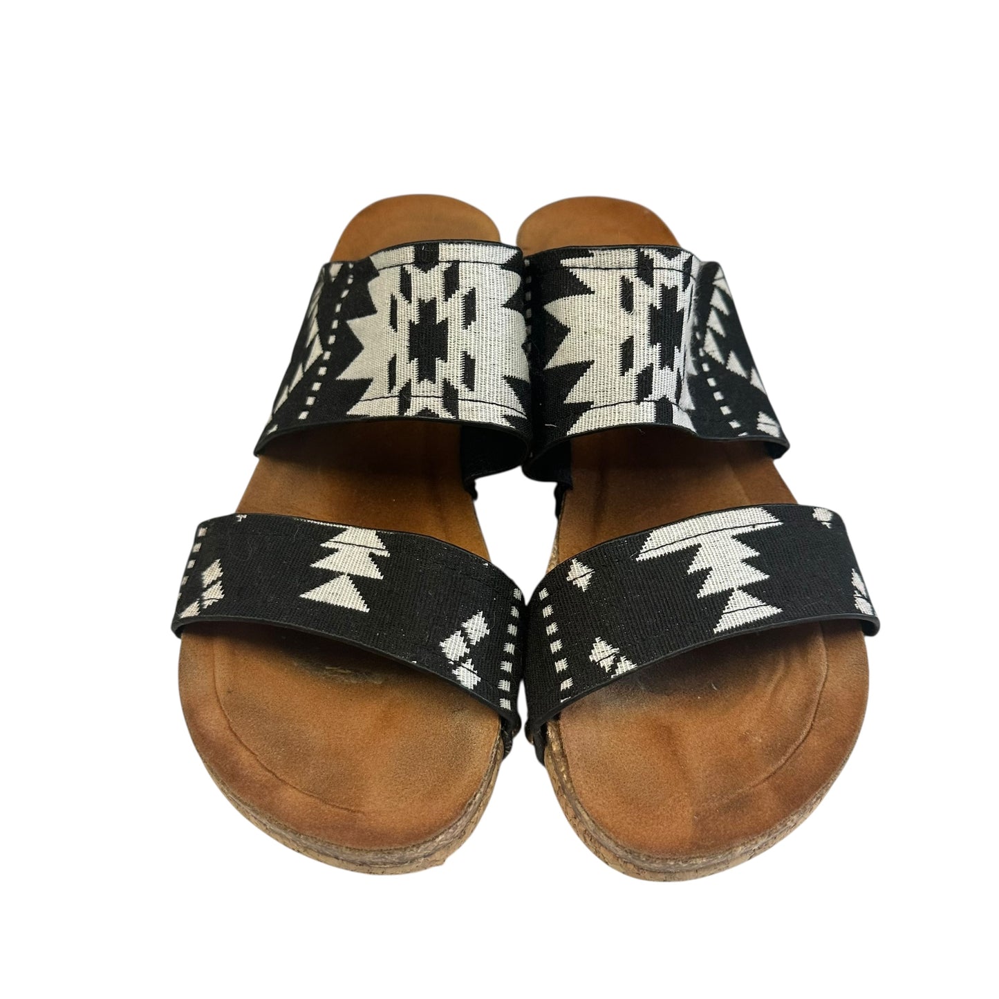 VOLITALE SOUTHWESTERN PLATFORM SANDALS 143 Sz 9