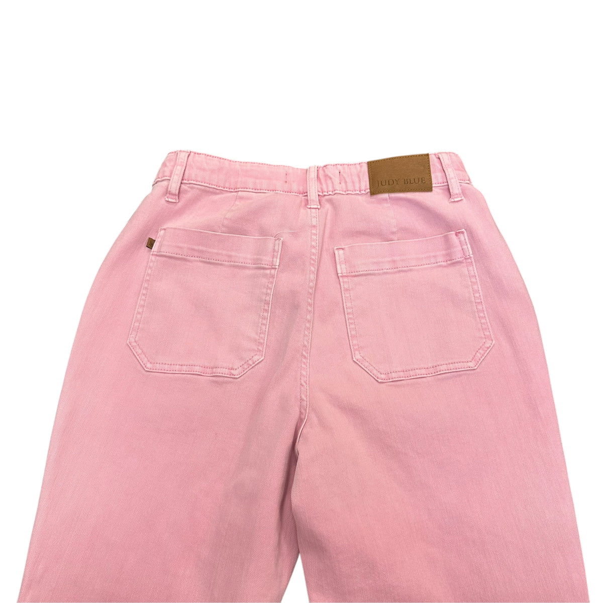 JUDY BLUE HIGH RISE PINK DENIM JOGGERS 38 SZ 5/27