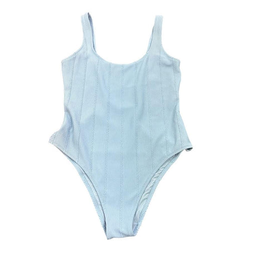 AERIE LIGHT BLUE SWIMSUIT 139 LARGE